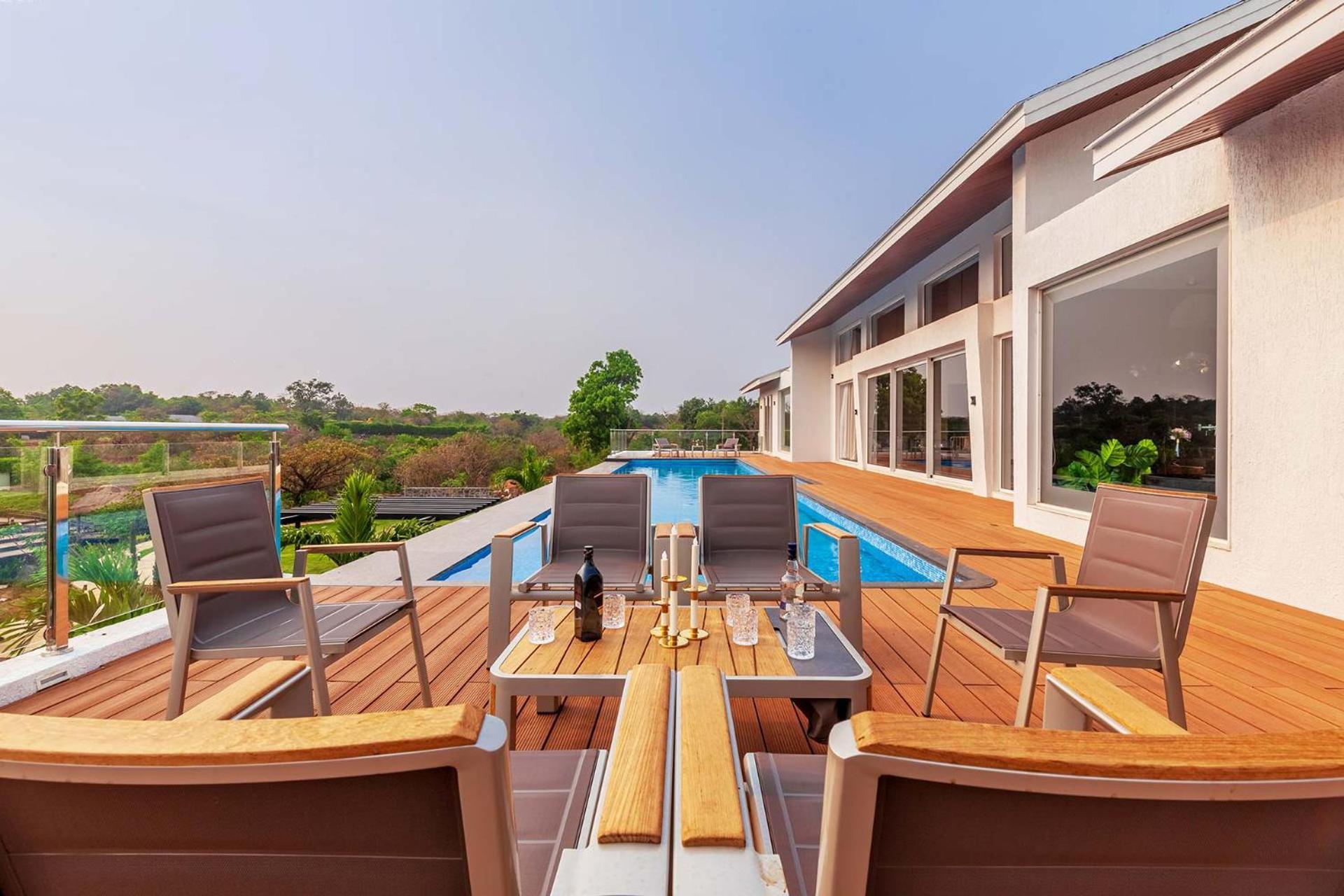 Stayvista'S Villa 107 At Canary Farms - Pure Veg With Huge Lawn, Pool And Home Theatre Lonavala Luaran gambar